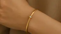 8 Foto Model Gelang Emas Terbaru 3 Gram yang Lagi Ngetren, Tepat untuk Gaya Minimalis