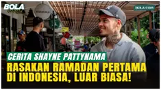Shayne Pattynama berbagi pengalaman merasakan Ramadan di Indonesia dalam FC Mobile Ngabuburit 2026 di M Bloc Space, Jakarta, Sabtu (21/2/2026). Pemain Persija Jakarta itu mengaku kagum dengan disiplin rekan setimnya dan perbedaan latihan selama Ramad...