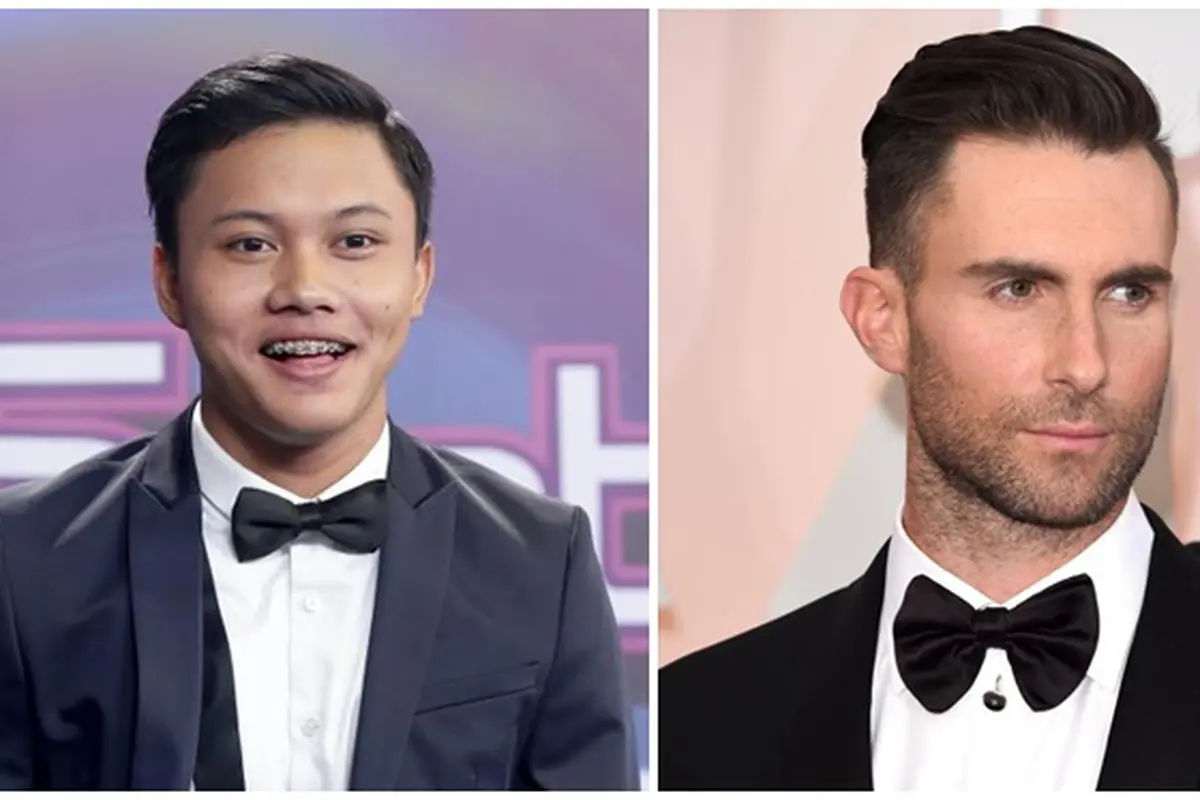 [Bintang] Rizky Febian dan Adam Levine 