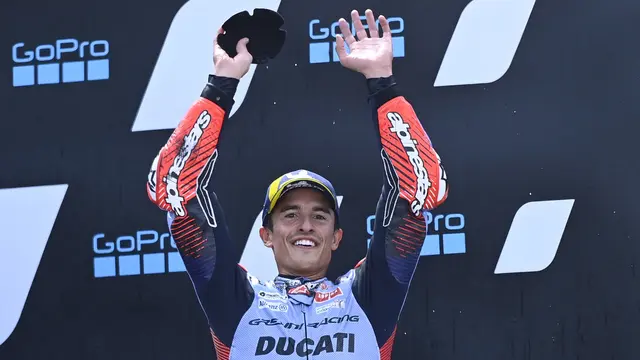 Marc Marquez juara MotoGP Aragon 2024