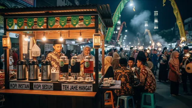 Jualan Kopi dan Minuman Hangat