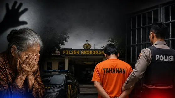 Pria di Grobogan Ditangkap usai Rudapaksa Nenek 90 Tahun