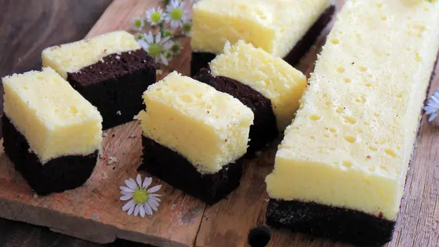 lapis kukus coklat keju