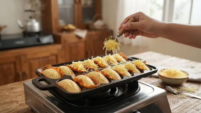 Resep Pukis Cokelat Keju dengan Permukaan Lembut dan Pinggiran Garing