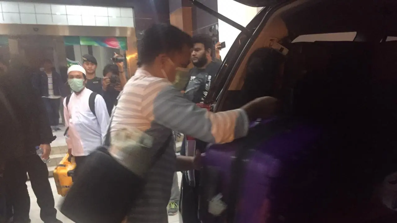Koper berisi barang bukti/Reza Efendi