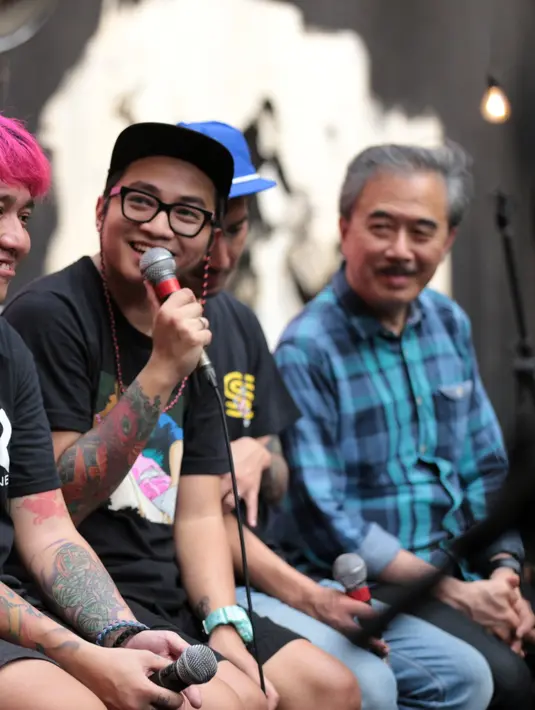 Pee Wee Gaskins menghindari pembajakan yang makin marak di dunia musik tanah air. (Adrian Putra/Bintang.com)