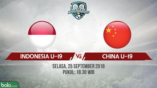 Indonesia U-19 Vs China U-19