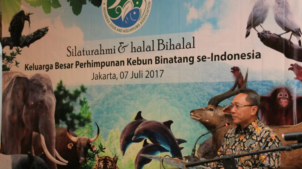Ketua MPR Hadiri Halal Bi Halal Lembaga Konservasi Se-Indonesia