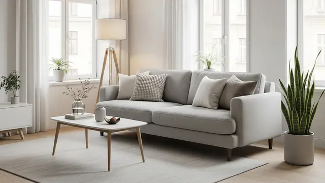 Warna Sofa untuk Ruang Tamu Kecil (Image by Gemini AI)