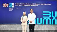 Pemerintah melalui Kementerian BUMN&nbsp;mengangkat&nbsp;Simon Aloysius Mantiri sebagai Direktur Utama PT Pertamina (Persero) menggantikan&nbsp;Nicke Widyawati. (Dok&nbsp;Pertamina)
