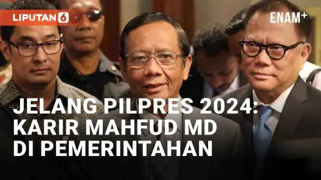 Mahfud MD akhirnya ditunjuk menjadi bakal calon wakil presiden (bacawapres) mendampingi Ganjar Pranowo di Pilpres 2024. Profesor Doktor Mohammad Mahfud Mahmodin bukanlah orang baru di pemerintahan. Pria kelahiran Sampang Madura, 13 Mei 1957 ini menja...