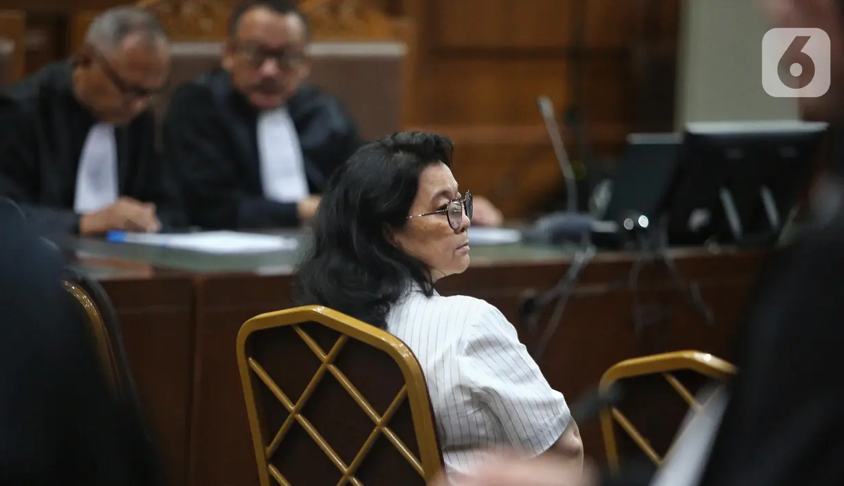 Lisa Rachmat diketahui sebagai orang yang mengatur upaya penyuapan kepada tiga hakim Pengadilan Negeri (PN) Surabaya untuk membebaskan terdakwa kasus pembunuhan Gregorius Ronald Tannur. (Liputan6.com/Angga Yuniar)