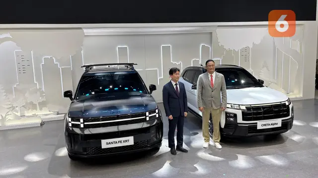 Hyundai All-new SANTA FE XRT dan Creta Alpha di IIMS 2026