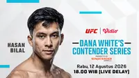 Streaming UFC - Dana White’s Contender Series: Duel Antara Petarung Indonesia vs India di Vidio