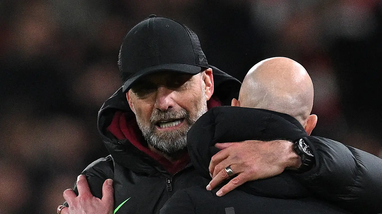 Jurgen Klopp - Liverpool Vs Manchester United di Premier League 2023/2024