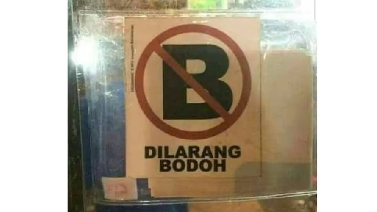 Pengumuman Kocak ini Bikin Kita Geleng-geleng Kepala