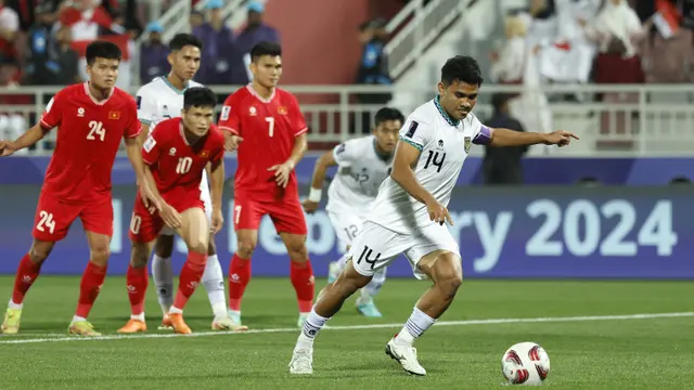 Asnawi Mangkualam - Timnas Vietnam Vs Timnas Indonesia di Piala Asia 2023
