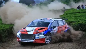 Mobil Terbalik dan Kaca Pecah, Pereli Ini Mampu Bangkit di APRC Sumut