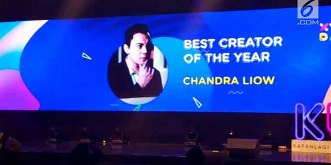 VIDEO: Chandra Liow, Best Creator of The Year XYZ Day 2018