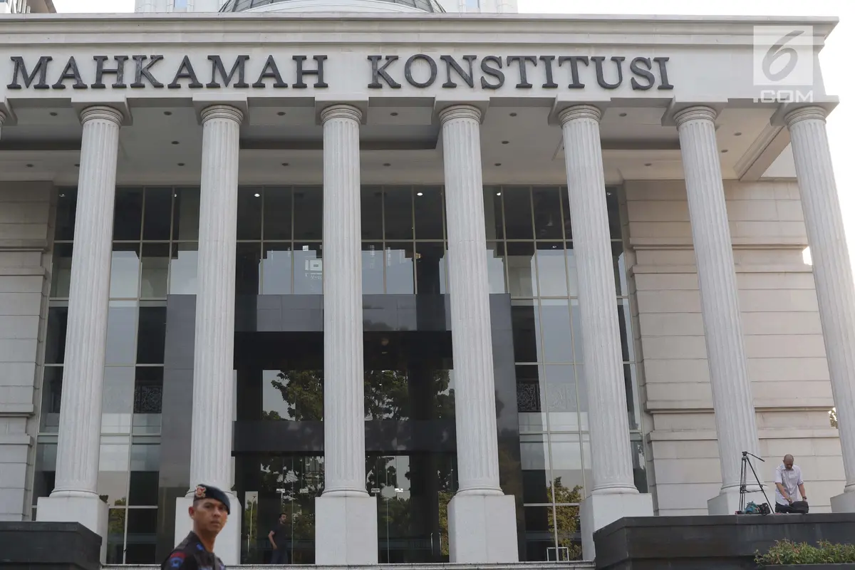 Jelang Sidang Pembacaan Putusan, Penjagaan Gedung MK Diperketat