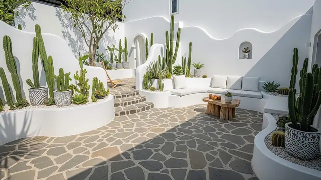 Desain Taman Kering yang Tetap Cantik Meski Jarang Disiram