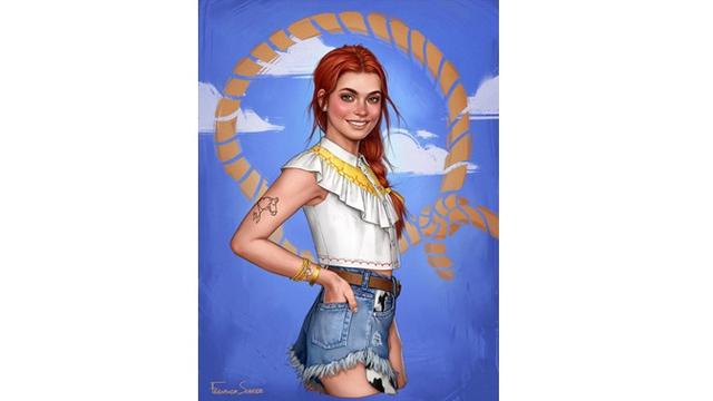 6 Ilustrasi Tokoh Disney yang Diubah Jadi Karakter Video Game, Tampak Nyata