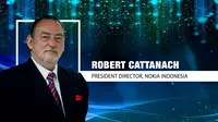 Robert Cattanach, President Director, Nokia Indonesia (Liputan6.com/Abdillah)