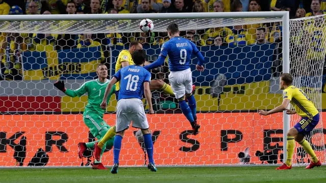 Takluk dari Swedia, Italia Terancam Gagal Lolos ke Piala Dunia