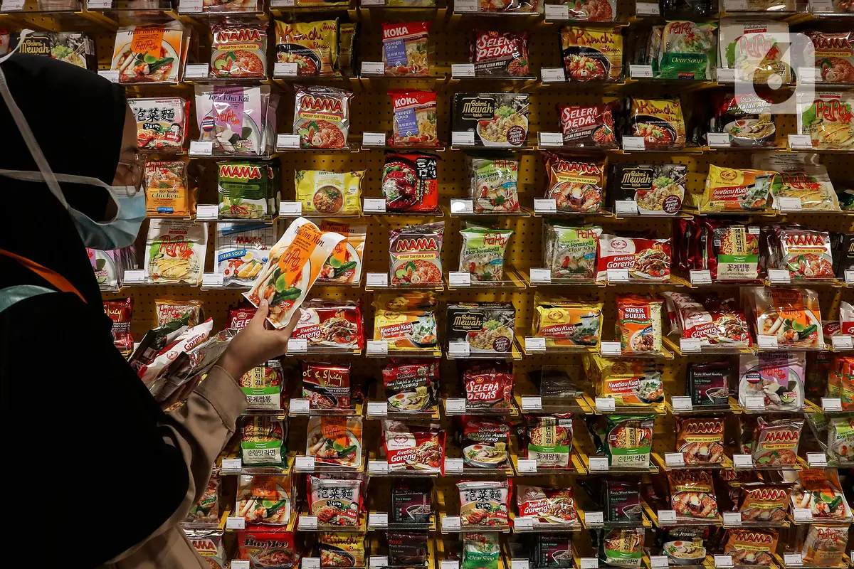 Store Mie Instan dibuat Instagrammable