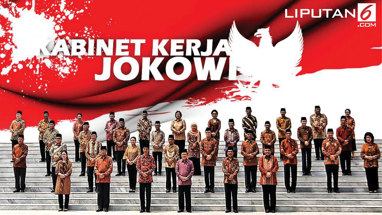 Banner Infografis Sinyal Reshuffle Kabinet Jokowi Menguat