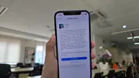 Apple merilis update iOS 18 yang menghadirkan berbagai fitur dan kustomisasi baru untuk pengguna iPhone (Liputan6.com/ Agustin Setyo Wardani)