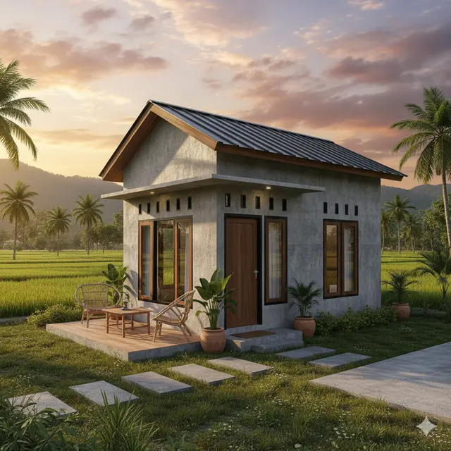 5 Ide Desain Rumah Desa Minimalis yang Hemat Tapi Estetik, Nyaman untuk Hunian Keluarga Kecil