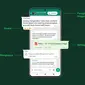WhatsApp juga menghadirkan fitur-fitur lainnya, termasuk kirim file hingga 2GB (Foto: WhatsApp).