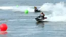 Pengemar BMW M Owners Club Indonesia mengikuti Sea-Doo Slalom Competition di Jetski Indonesia Academy, Ancol, Jakarta, Sabtu (2/3). Olahraga ini untuk melatih ketangkasan keamanan dalam mengemudi kendaraan. (merdeka.com/Dwi Narwoko)