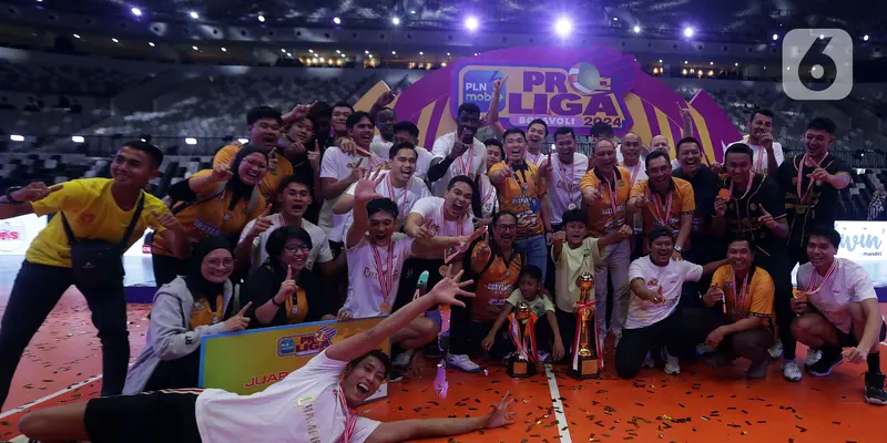 Bungkam Lavani, Jakarta Bhayangkara Presisi Juara PLN Mobile Proliga 2024