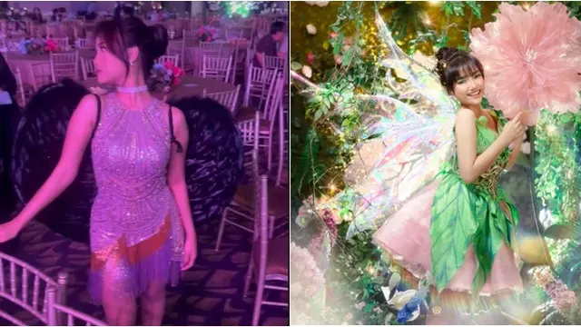 6 Potret Artis Pakai Busana Peri Bersayap, Luna Maya dan Fuji Bak Tinker Bell
