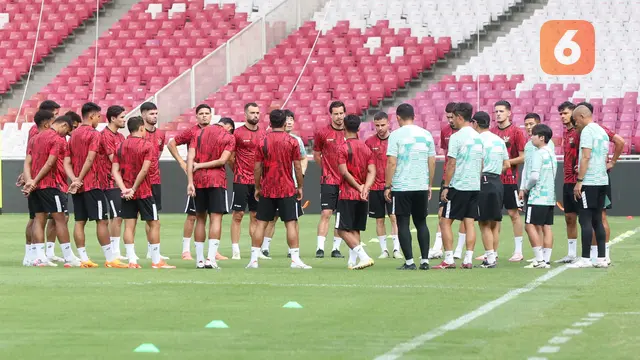 Foto: Intip Persiapan Timnas Indonesia Jelang Hadapi Irak di Kualifikasi Piala Dunia 2026