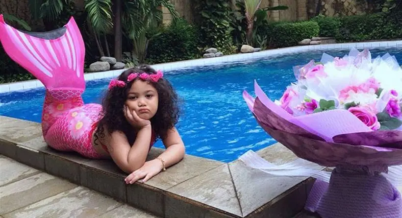 Putri Raul Lemos dan Krisdayanti, Arianha Amora Lemos. (Instagram)