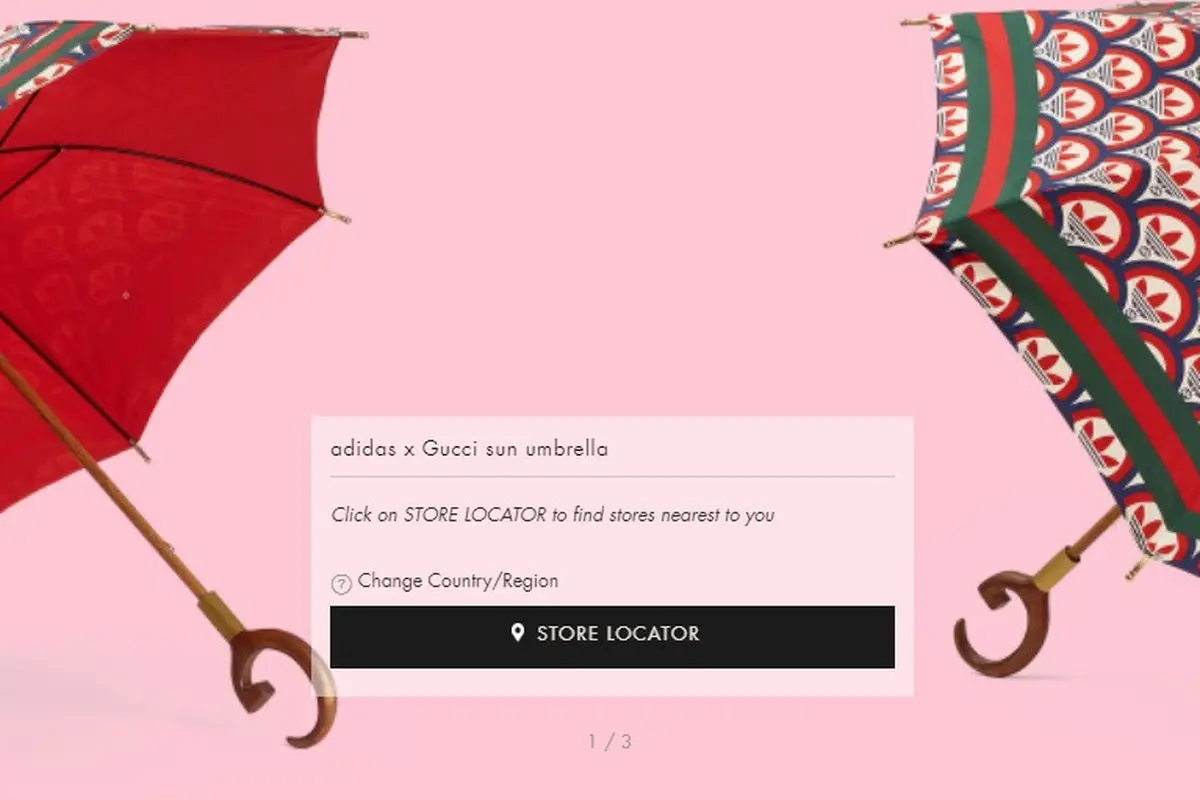 adidas X Gucci Sun Umbrella
