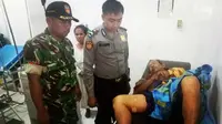 Nasib memilukan menimpa empat orang petani warga Desa Cikakak Kecamatan Banjarharjo, Kabupaten Brebes, menjadi korban tersambar petir, Jumat (14/12) petang. (Liputan6.com/ Fajar Eko).