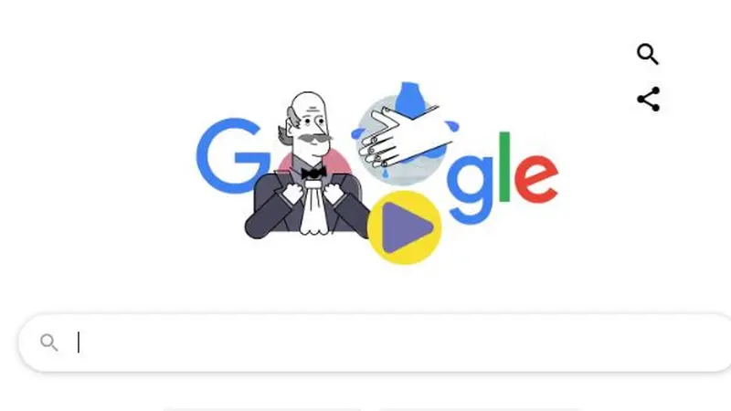 Google Doodle Tampilkan Ignaz Semmelweis