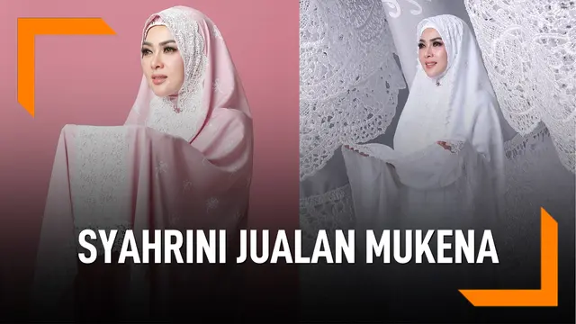 VIDEO: Syahrini Jual Produk Mukena Harganya 3,5 Juta