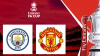 Piala FA - Man City Vs MU_Logo (Bola.com/Adreanus Titus)