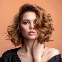 Ilustrasi Rambut Gelombang Wanita. Credit via Shutterstock.com