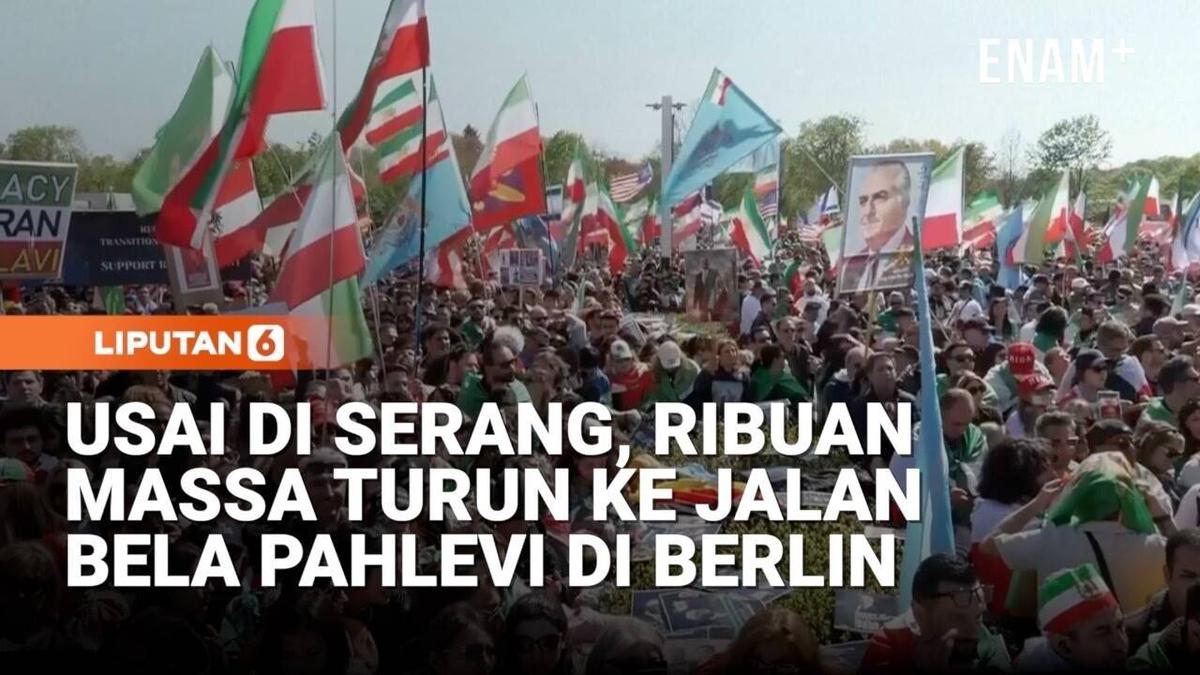 Didukung Ribuan Orang Jerman, Reza Pahlavi Dibela Usai Diserang di Berlin