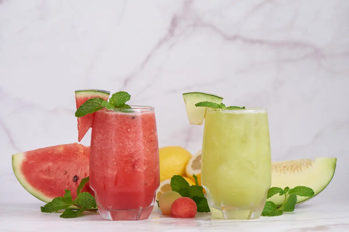 jus semangka melon
