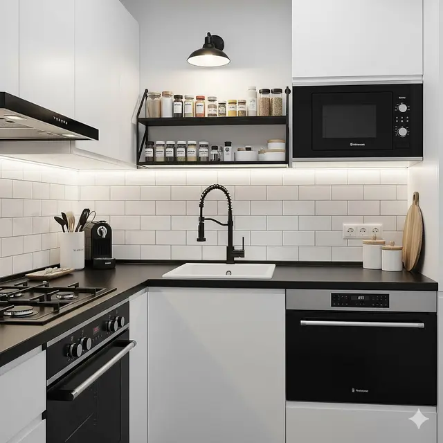Nuansa Monokrom yang Modern dan Stylish