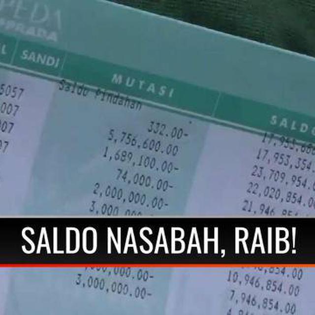 Video Nasabah Panik Saldo Miliknya Di Bank Jateng Berkurang Hingga Rp 15 Juta Kok Bisa Tv Liputan6 Com