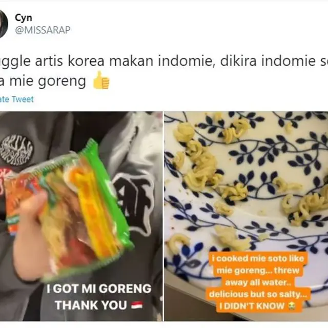 Reaksi Rapper Korea Usai Masak Mi Instan Rebus Indonesia Jadi Mi Goreng