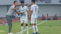 Pelatih PSIM Yogyakarta, Jean-Paul van Gastel pada laga kontra Persita Tangerang pada pertandingan pekan kesembilan BRI Super League 2025/2026. (Muhammad Iqbal Ichsan/Bola.com)